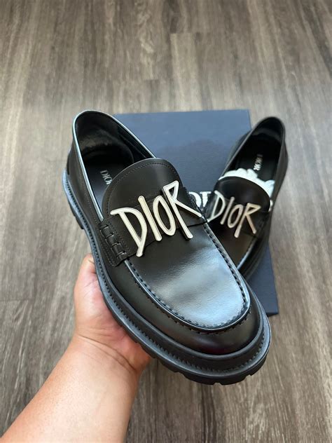 stussy dior loafer|kim jones dior stussy.